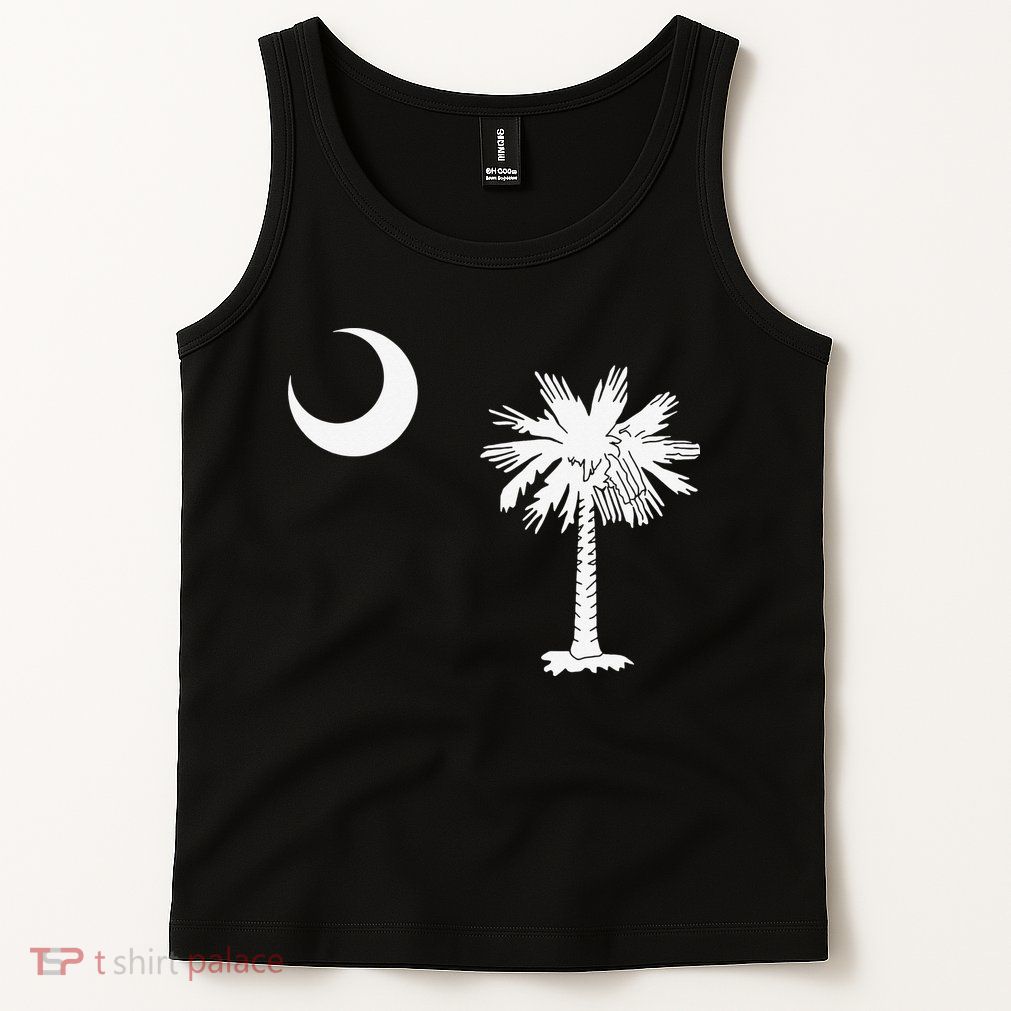 South Carolina State Flag Palmetto Moon SC Pride Tank Top
