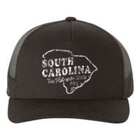 South Carolina Sc Vintage Graphic Palmetto State Yupoong Adult 5-Panel Trucker Hat