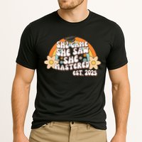 She Came She Saw She Mastered Master's Degree 2025 Graduate Cooling Performance Crew T-Shirt