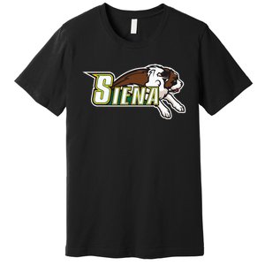 Siena College Saints Throwback St. Bernard Premium T-Shirt