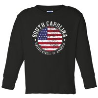 South Carolina Toddler Long Sleeve Shirt