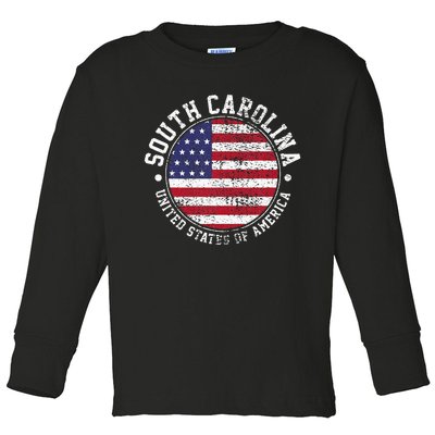 South Carolina Toddler Long Sleeve Shirt