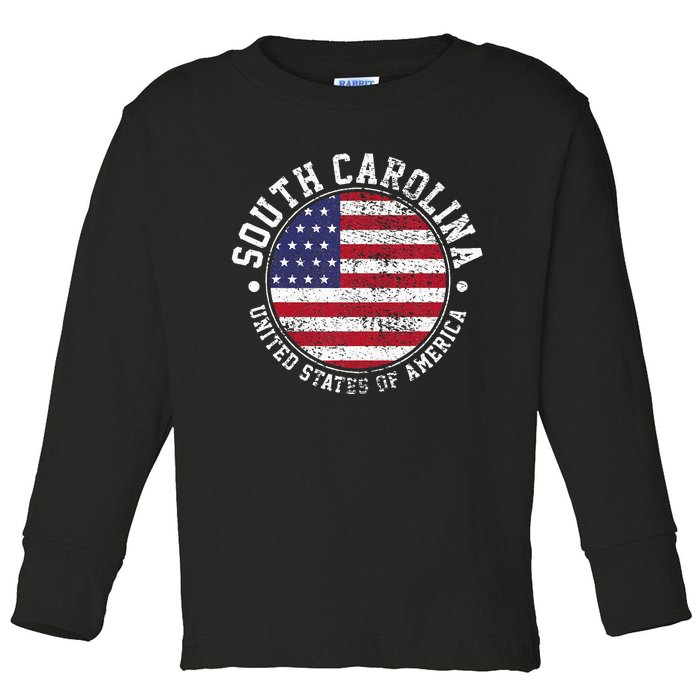 South Carolina Toddler Long Sleeve Shirt