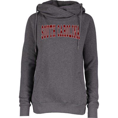 South Carolina Womens Funnel Neck Pullover Hood