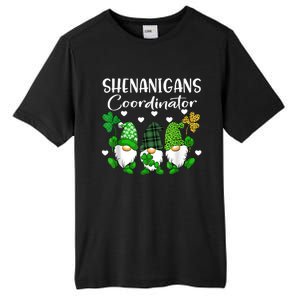 Shenanigans Coordinator St Patricks Day Gnomes Green Proud Tall Fusion ChromaSoft Performance T-Shirt