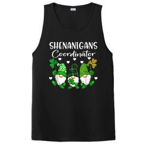 Shenanigans Coordinator St Patricks Day Gnomes Green Proud PosiCharge Competitor Tank