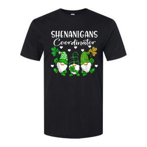 Shenanigans Coordinator St Patricks Day Gnomes Green Proud Softstyle CVC T-Shirt