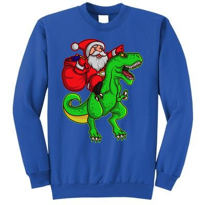 Santa Claus Sweater Dad Christmas Dino Trex Tree Rex Meaningful Gift Sweatshirt