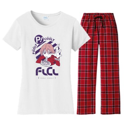 Spaghetti Cute Women's Flannel Pajama Set