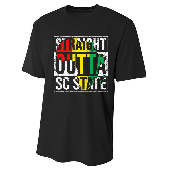 South Carolina SC Vintage State Retro 125th Birthday Performance Sprint T-Shirt