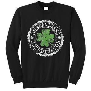 Shenanigans Coordinator Shamrock St. PatrickS Day Sweatshirt