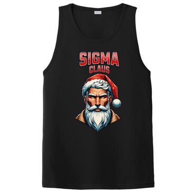 Sigma Claus Santa Brainrot Christmas Funny PosiCharge Competitor Tank