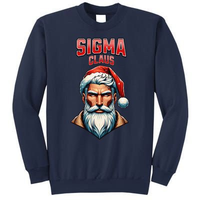 Sigma Claus Santa Brainrot Christmas Funny Sweatshirt