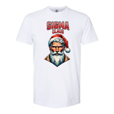 Sigma Claus Santa Brainrot Christmas Funny Softstyle CVC T-Shirt