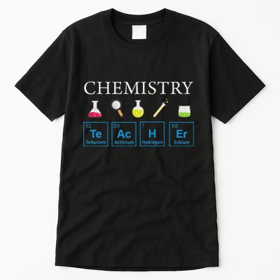 Science Chemical Symbol Chemistry Teacher Tall T-Shirt