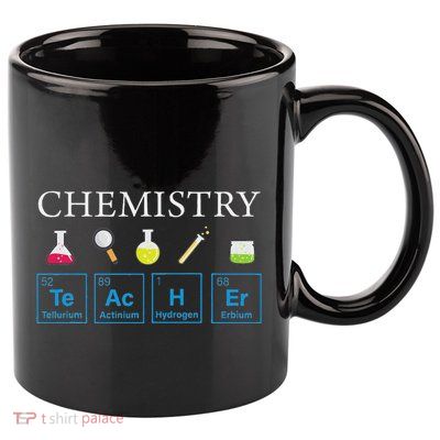 Science Chemical Symbol Chemistry Teacher 11oz C Handle Ceramic Mug