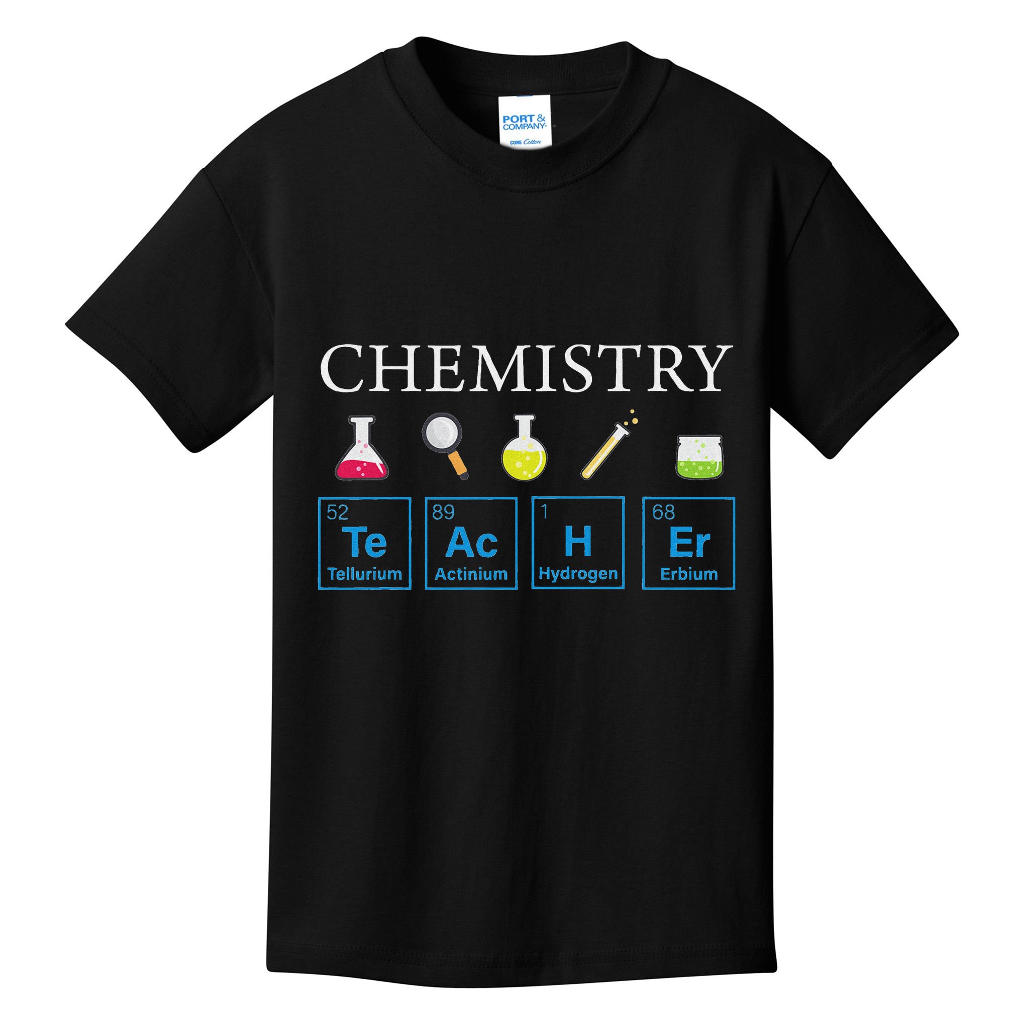 Science Chemical Symbol Chemistry Teacher Kids T-Shirt