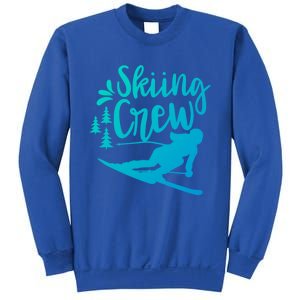 Skiing Crew Ski Winter Sports Skier Skiers Cute Gift Sweatshirt