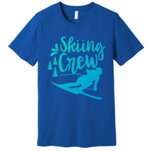 Skiing Crew Ski Winter Sports Skier Skiers Cute Gift Premium T-Shirt