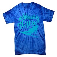 Skiing Crew Ski Winter Sports Skier Skiers Cute Gift Tie-Dye T-Shirt