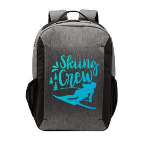 Skiing Crew Ski Winter Sports Skier Skiers Cute Gift Vector Backpack