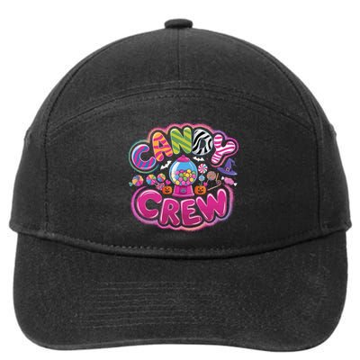 Sweetie Candy Squad Candy Land Candy Crew Halloween Pumpkins 7-Panel Snapback Hat