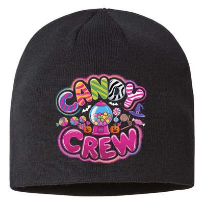 Sweetie Candy Squad Candy Land Candy Crew Halloween Pumpkins Sustainable Beanie