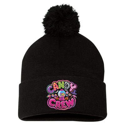 Sweetie Candy Squad Candy Land Candy Crew Halloween Pumpkins Pom Pom 12in Knit Beanie