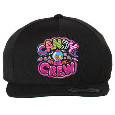 Sweetie Candy Squad Candy Land Candy Crew Halloween Pumpkins Wool Snapback Cap