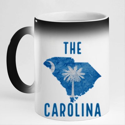 South Carolina 11oz Black Color Changing Mug