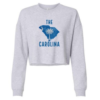 South Carolina Cropped Pullover Crew