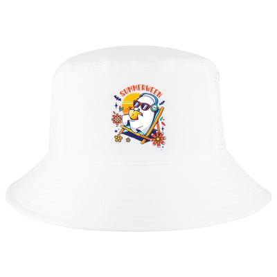Summerween Cute Spooky Summer Ghost Halloween Lover Cool Comfort Performance Bucket Hat