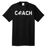 Swim Coach Swimming Coach Swim Teacher Swimmer Retro Tall T-Shirt