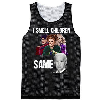 Smell Children Same Joe Biden Mesh Reversible Basketball Jersey Tank