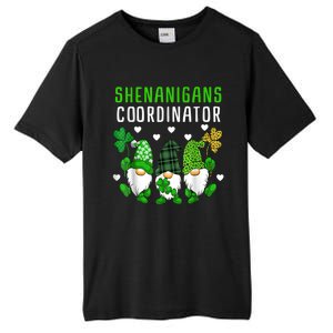 Shenanigans Coordinator St Patricks Day Gnomes Green Proud Tall Fusion ChromaSoft Performance T-Shirt