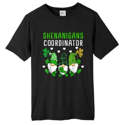 Shenanigans Coordinator St Patricks Day Gnomes Green Proud Tall Fusion ChromaSoft Performance T-Shirt