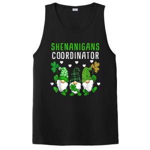 Shenanigans Coordinator St Patricks Day Gnomes Green Proud PosiCharge Competitor Tank