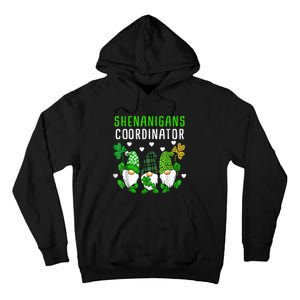 Shenanigans Coordinator St Patricks Day Gnomes Green Proud Tall Hoodie