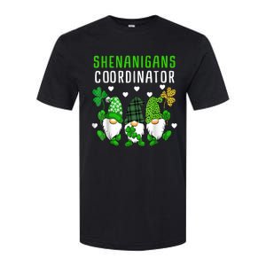 Shenanigans Coordinator St Patricks Day Gnomes Green Proud Softstyle CVC T-Shirt