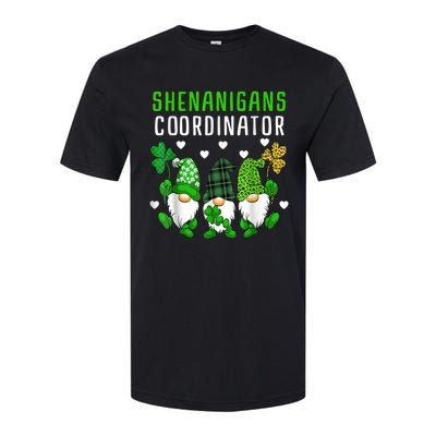 Shenanigans Coordinator St Patricks Day Gnomes Green Proud Softstyle CVC T-Shirt