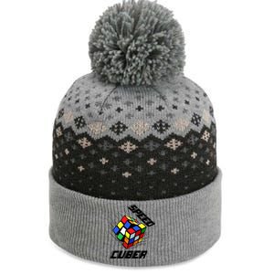 Speed Cuber The Baniff Cuffed Pom Beanie