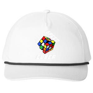 Speed Cuber Snapback Five-Panel Rope Hat