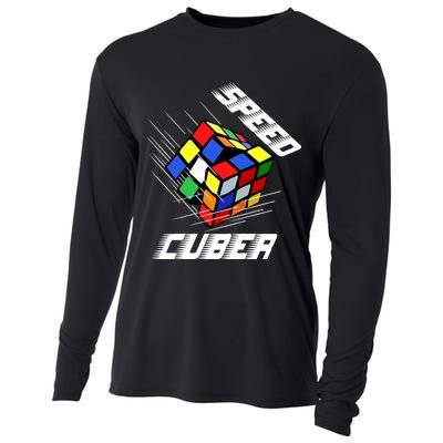Speed Cuber Cooling Performance Long Sleeve Crew