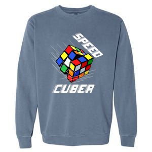 Speed Cuber Garment-Dyed Sweatshirt