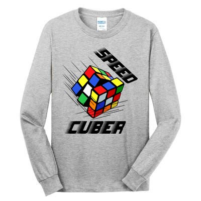 Speed Cuber Tall Long Sleeve T-Shirt