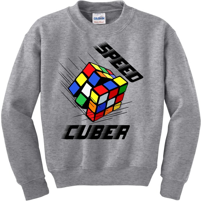 Speed Cuber Kids Sweatshirt