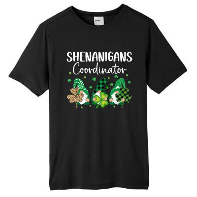 Shenanigans Coordinator Saint Irish Gnomes St. Patrick’s Day Tall Fusion ChromaSoft Performance T-Shirt