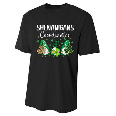 Shenanigans Coordinator Saint Irish Gnomes St. Patrick’s Day Performance Sprint T-Shirt