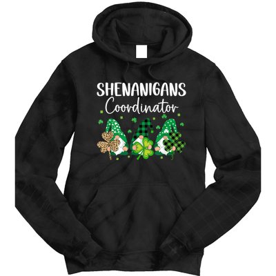 Shenanigans Coordinator Saint Irish Gnomes St. Patrick’s Day Tie Dye Hoodie