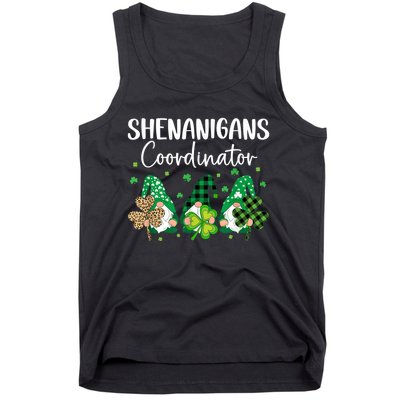 Shenanigans Coordinator Saint Irish Gnomes St. Patrick’s Day Tank Top